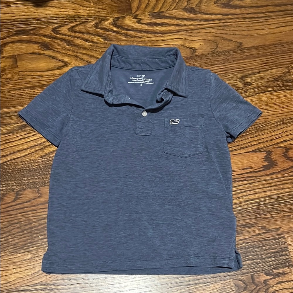 Kids Blue Polo Shirt